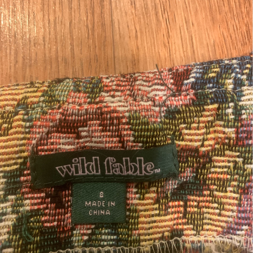 Floral Mini Skirt